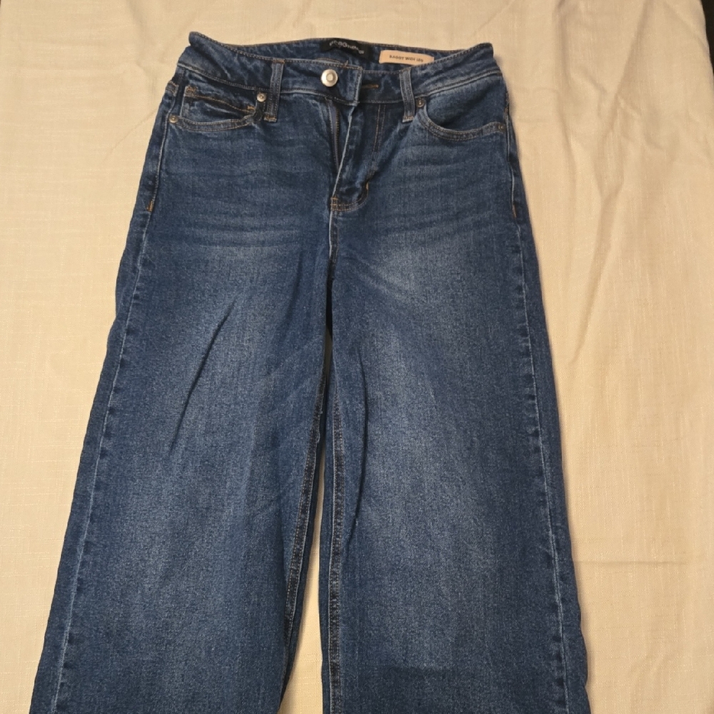 BCBGeneration Denim Flare Wide Leg Jeans